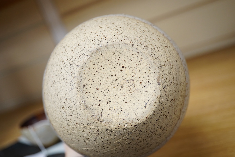 Betty Blandino (1927-2011): An ovoid stoneware vase